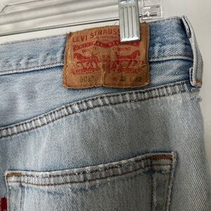 Vintage Worked in Levi’s 501’s